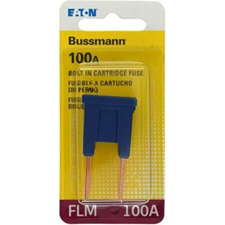 EATON BUSSMANN Automotive Fuse, FLM Series, 100A, 32V DC, Non-Indicating BP/FLM-100-RP